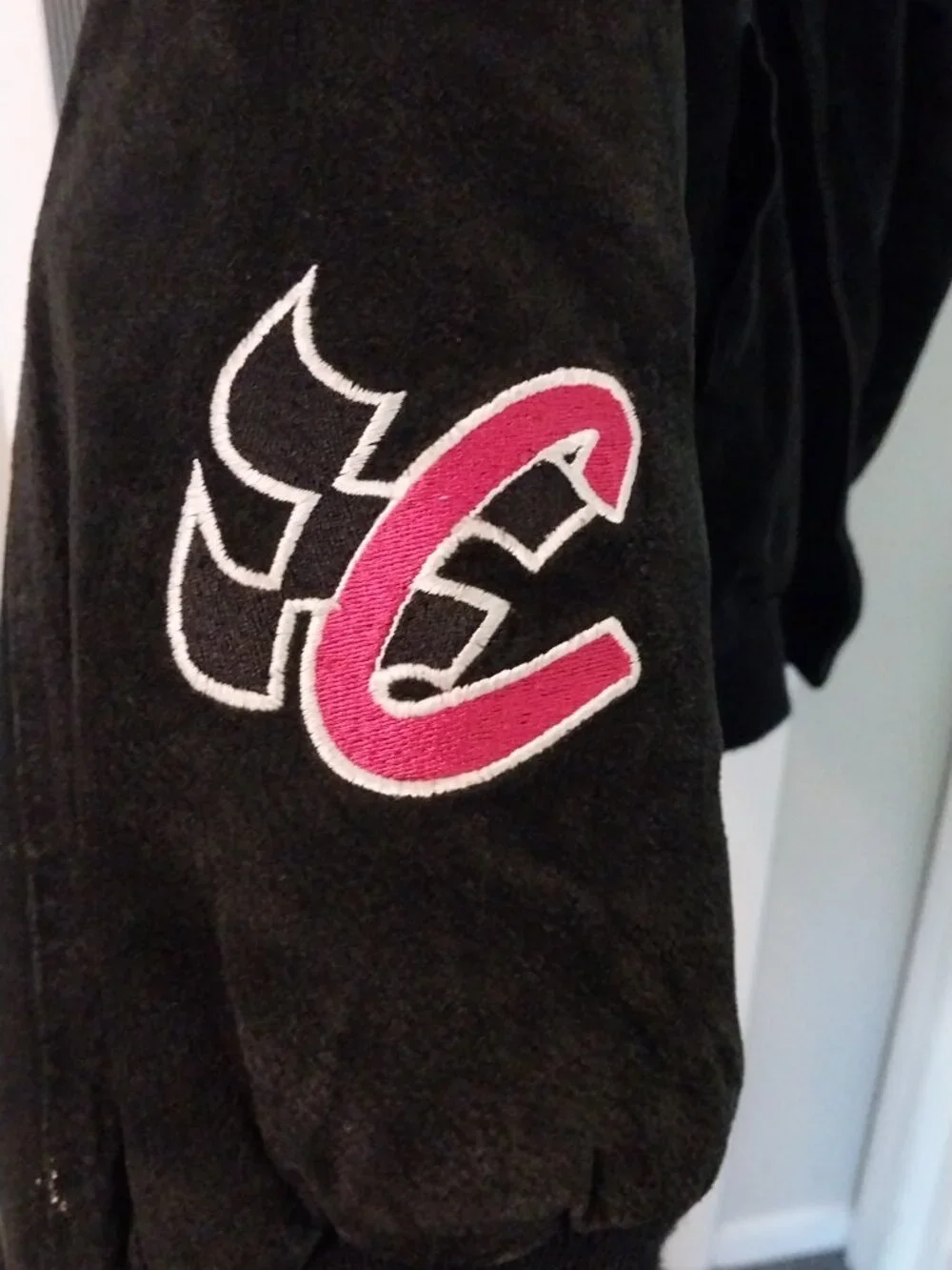 Dale Earnhardt #3 NASCAR - Leather Suede Jacket  - Size Large